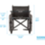 Thumbnail: Nova Hammertone 22'' Heavy Duty Wheelchair Desk Arm