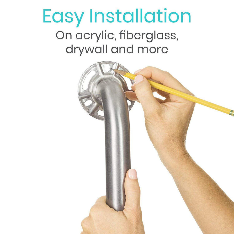 Thumbnail: Metal Grab Bar (Brushed Nickel)