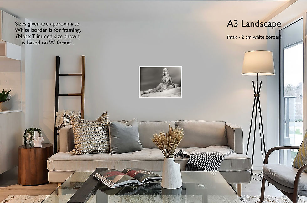 Thumbnail: Diana Dors Fur Rug