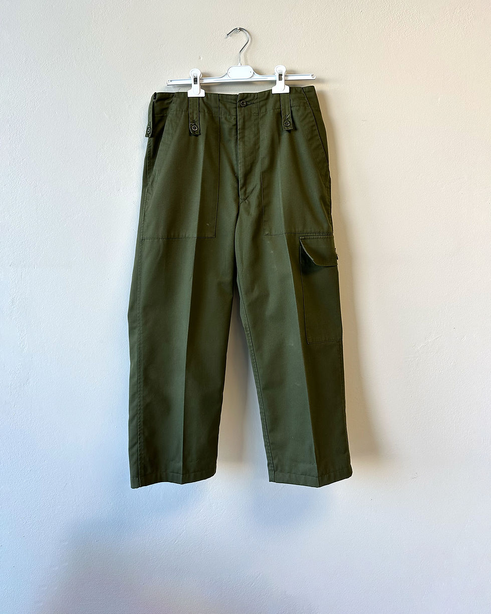 Pantaloni Fatigue inglesi fronte