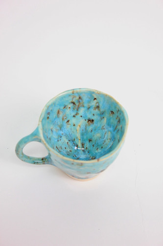 Taza expreso aguamarina