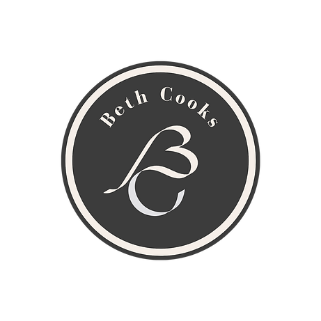 Beth Cooks Logo in Cream & Grey on Transparent Background.png