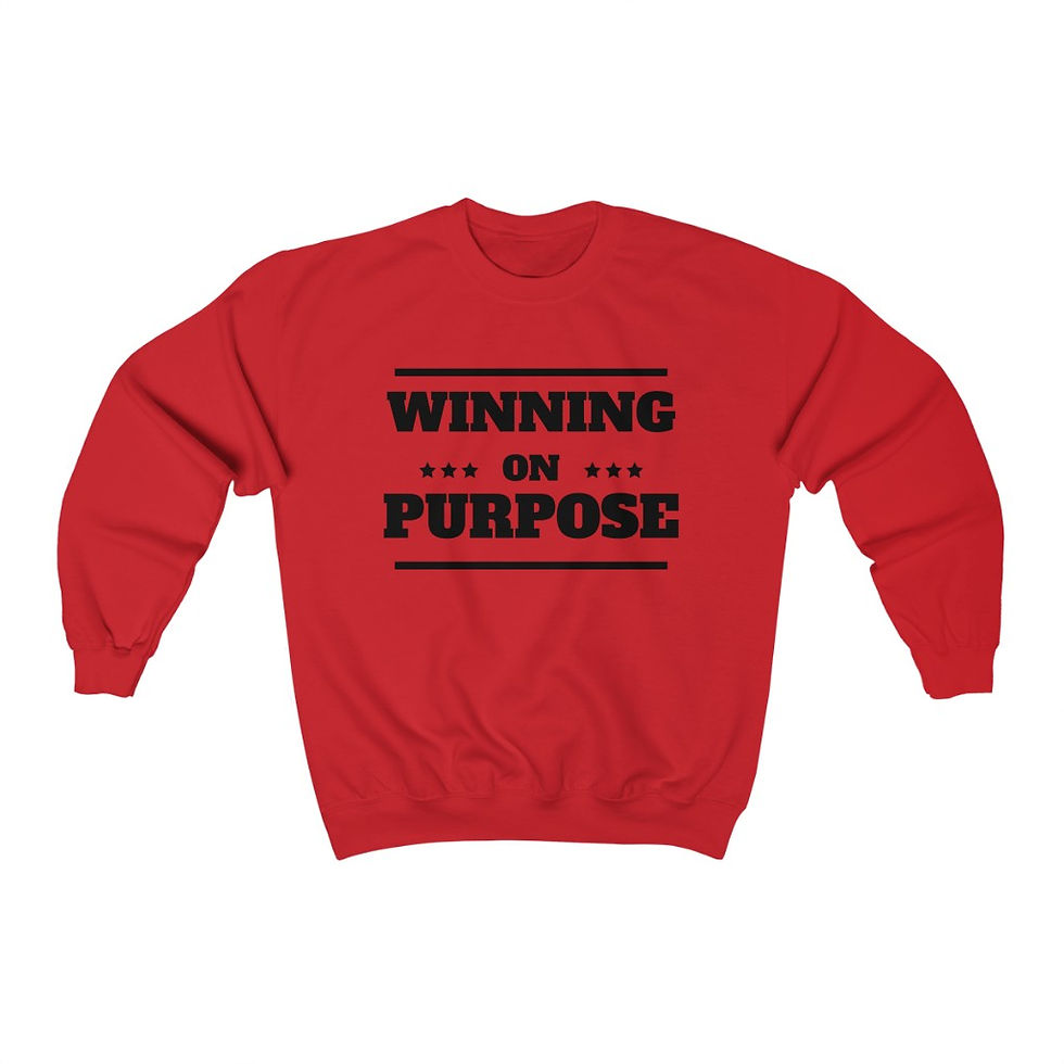 Thumbnail: Winning on Purpose Crewneck Sweatshirt (Unisex)