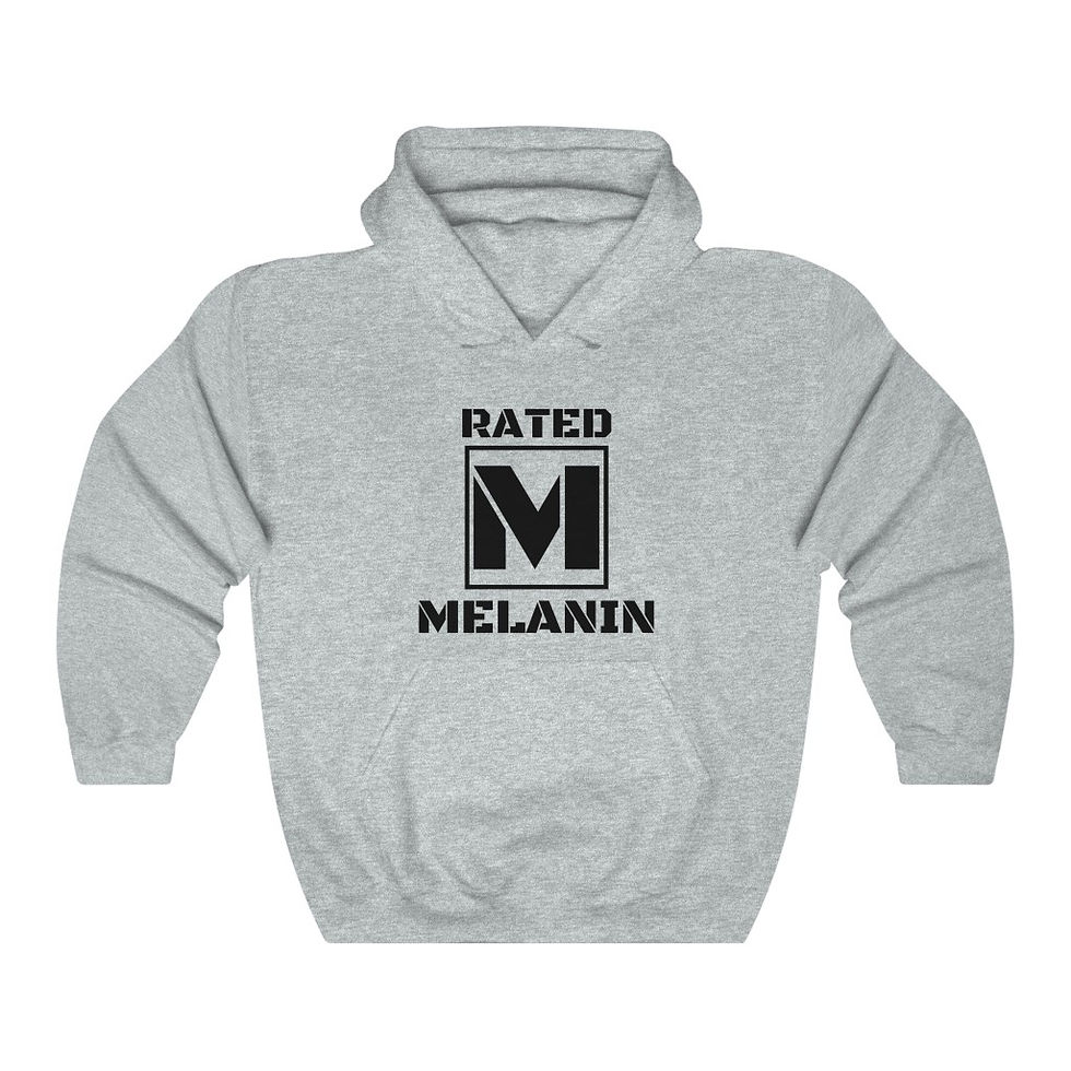 Thumbnail: Rated Melanin Hooded Sweatshirt (Unisex) 