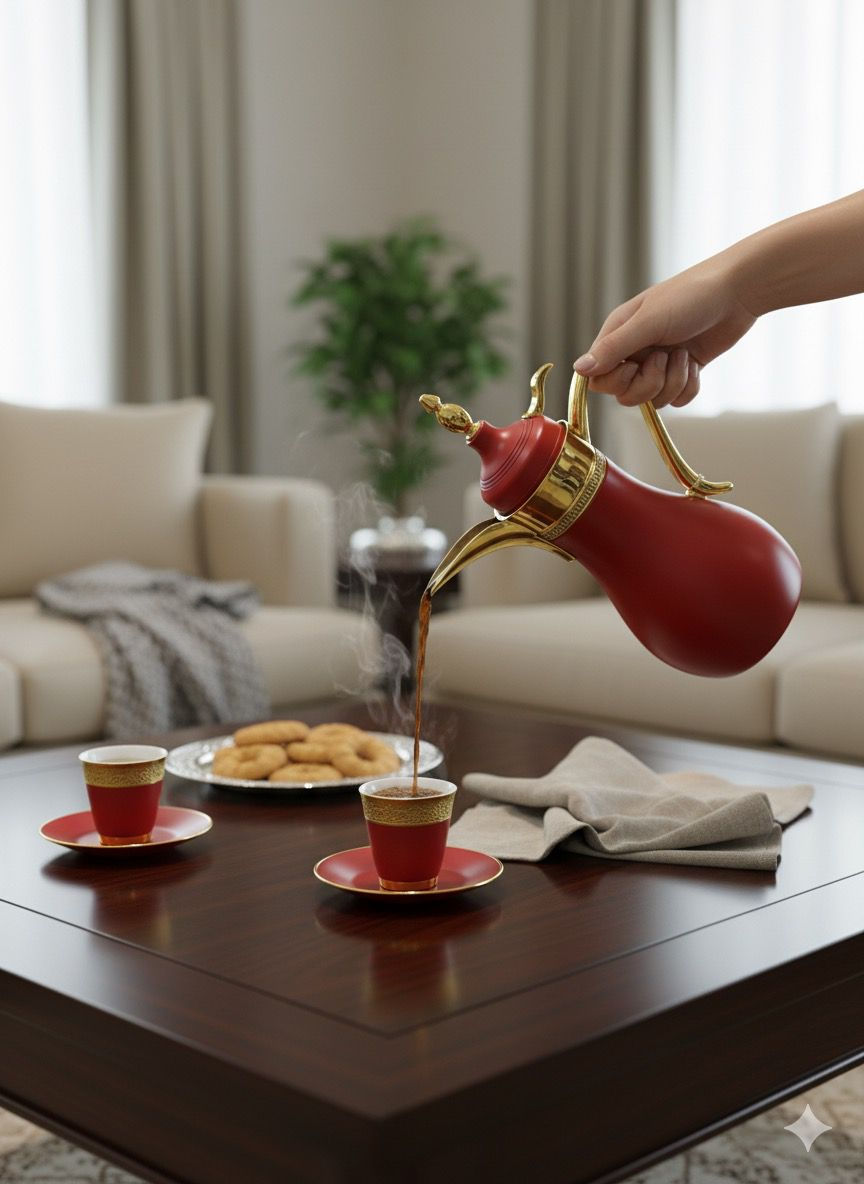 الصورة المصغرة: بكرج قهوة GOLDEN HOUSE 1L