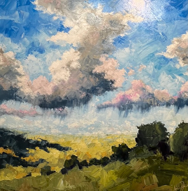 Oil Painting | 40x40 | Permanent Unfolding