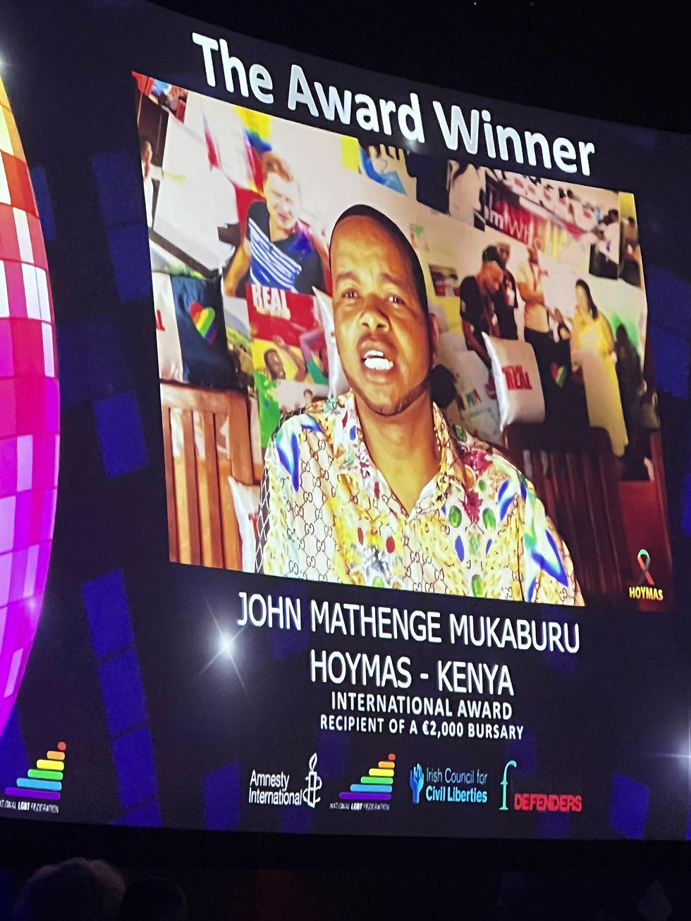 International Activist - John Mathenge Mukaburu
