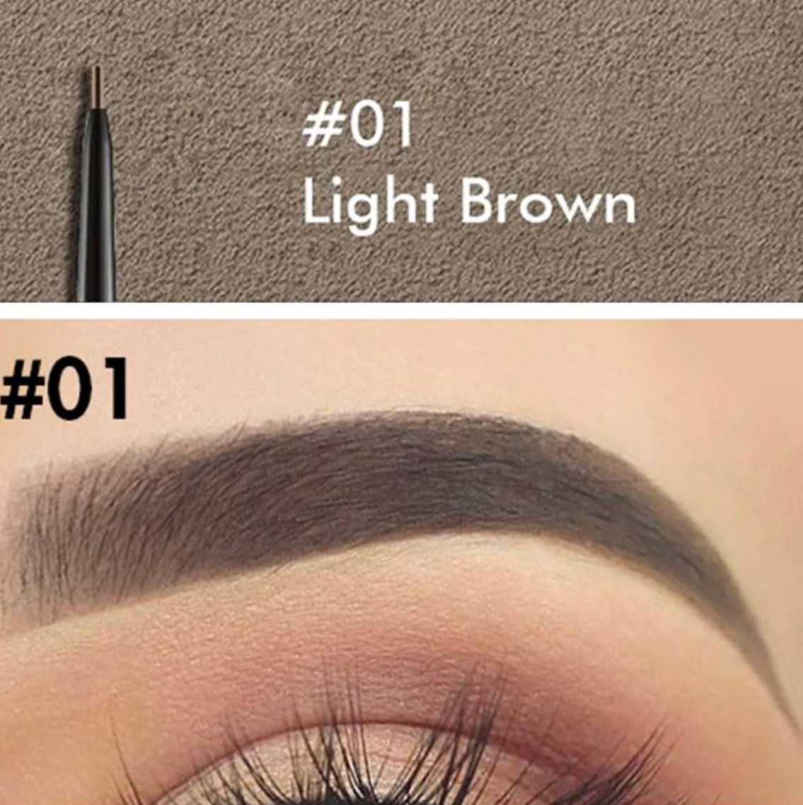 Light Brown #1-eyebrow pencil 