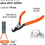 Miniatura: Alicate p/seguros Truper Pa-369 Abrir 17364