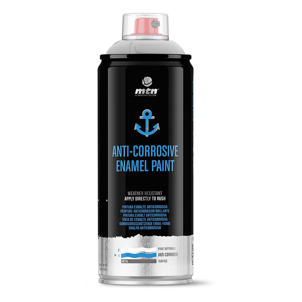 SUR MTN INDUST ESMALTE ANTICORR NEGRO 400ML R5204140991