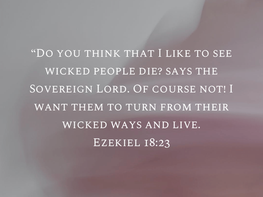 GOD'S UNCONDITIONAL LOVE AND JUDGMENT