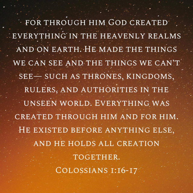 GOD, THE CREATOR OF THE UNIVERSE