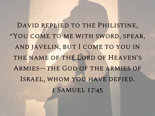 COURAGE THAT COMES FROM FAITH IN GOD