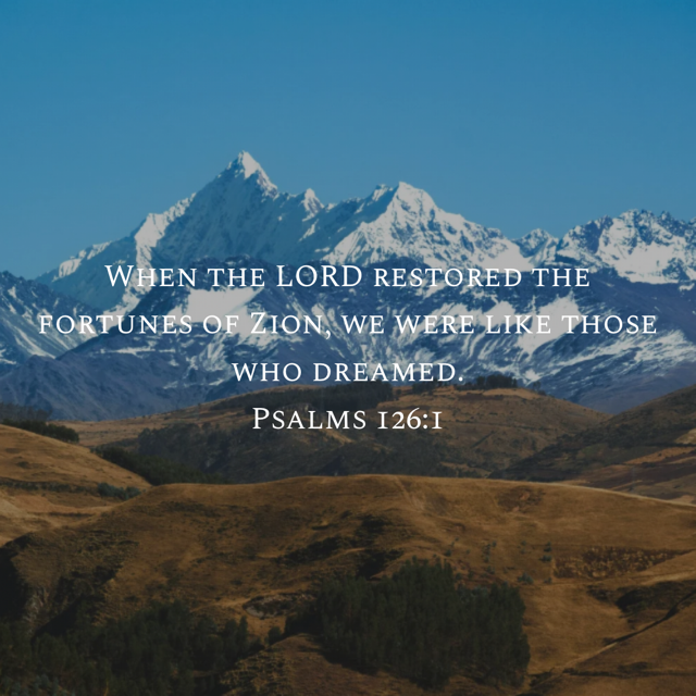 GOD IS OUR RESTORER