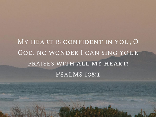 OUR ULTIMATE CONFIDENCE IS IN GOD