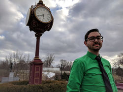 Brad O'Donnell and the Utica clock