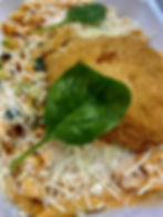 Cordon bleu 100% volaille, penne tomate ail crème