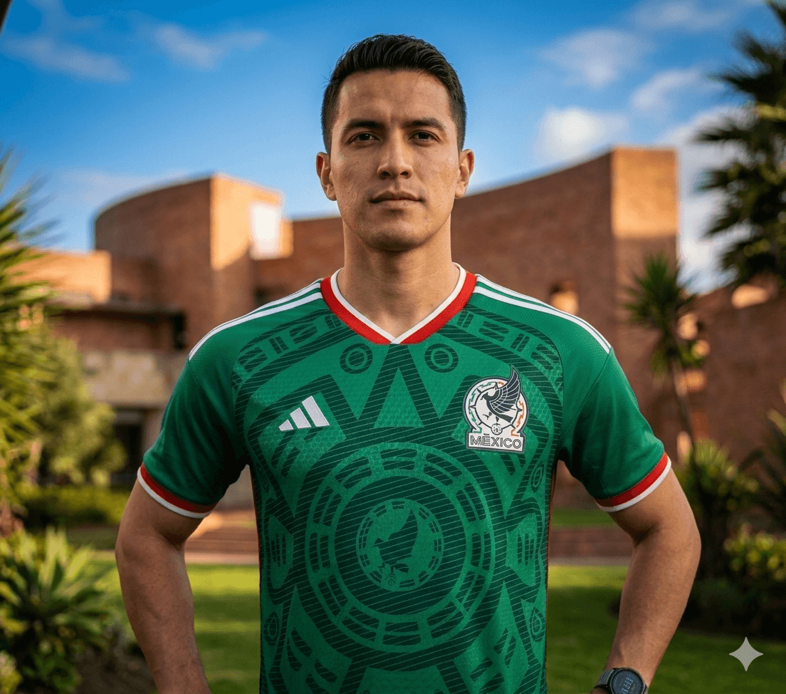 Camiseta Selección de Mexico 2026 - Versión Jugador (Local).