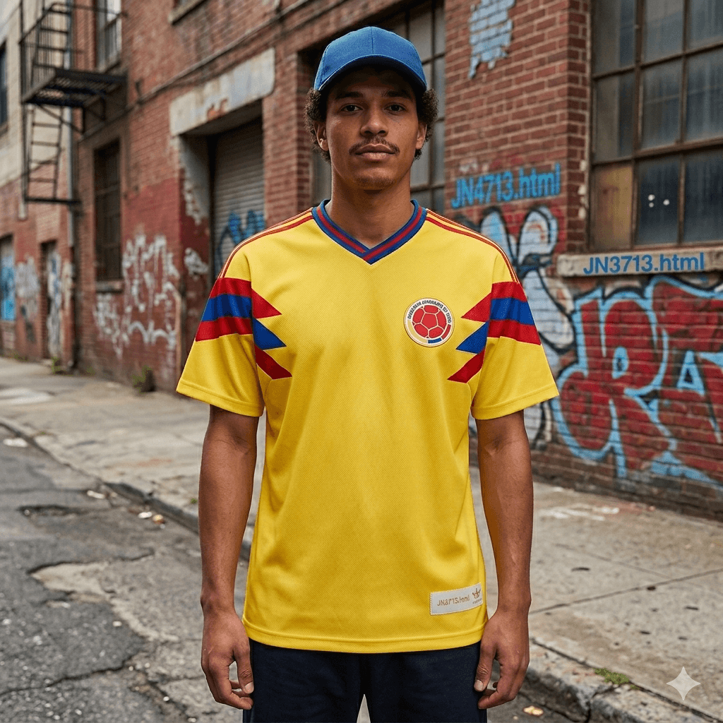 Camiseta Selección Colombia - Re Edición Italia 90