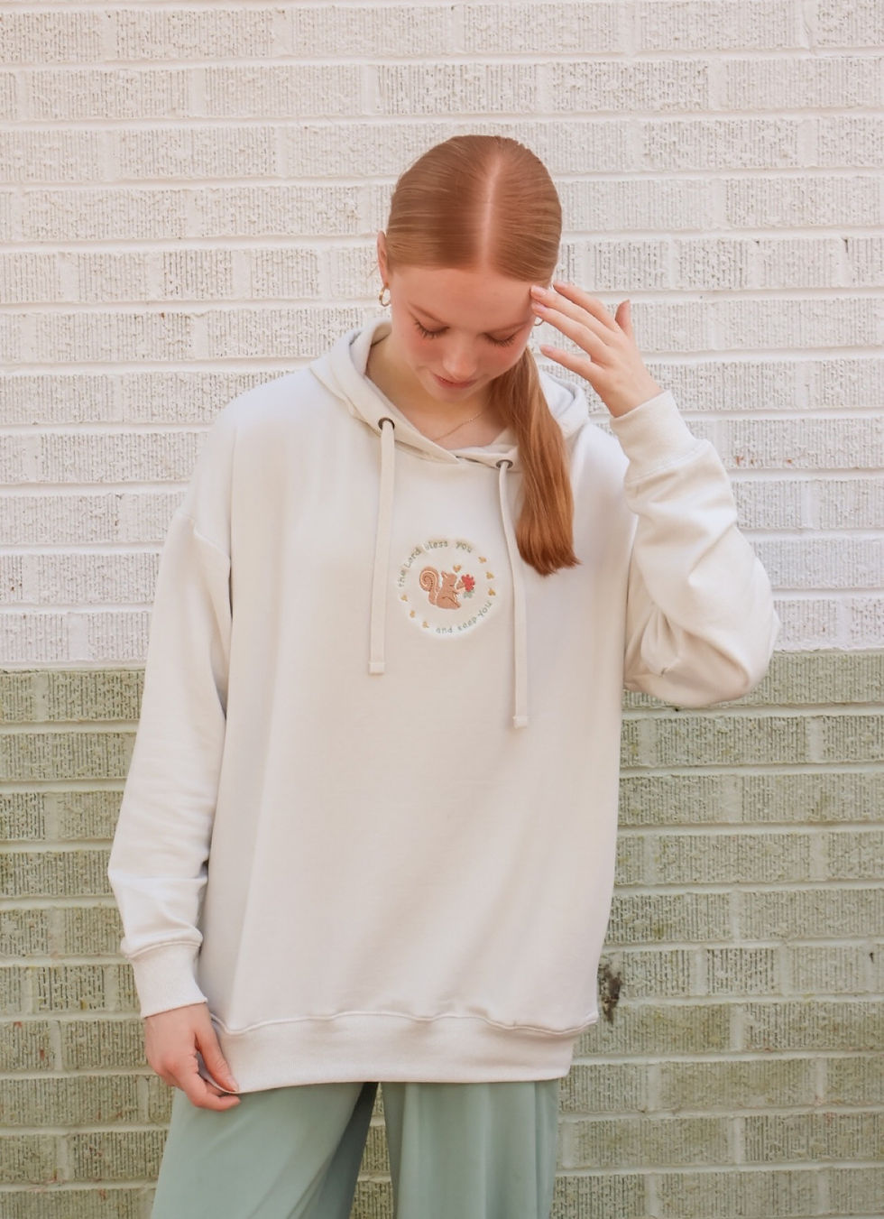 Thumbnail: Blessings Hoodie - Off White