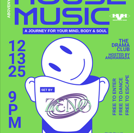 Zeno spinning House Music @ The Ellis