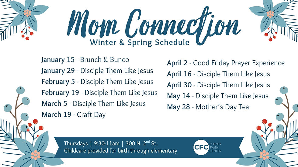 New Mom Connection Dates