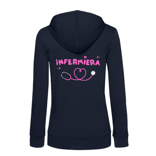 Felpa In Cotone Per Infermiera Sweet Stethoscope Medlove