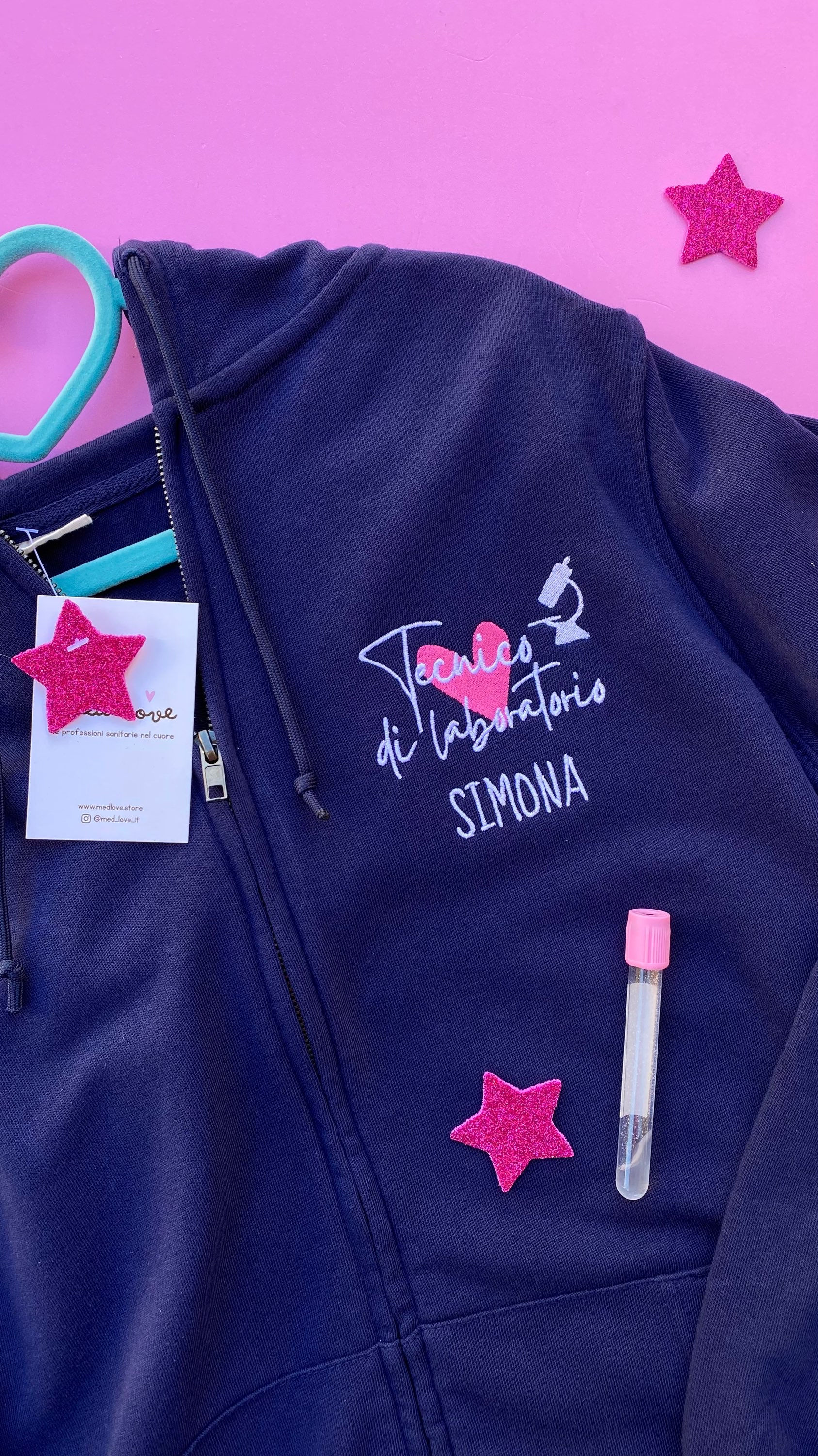 Felpa in cotone felpato NEW PASTEL - VARIE PROFESSIONI