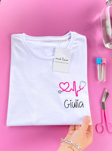 T Shirt Heartbeat Medlove