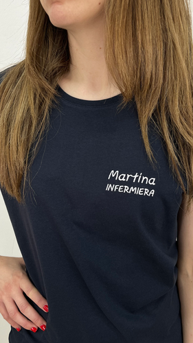 T Shirt Ricamata Simple Medlove