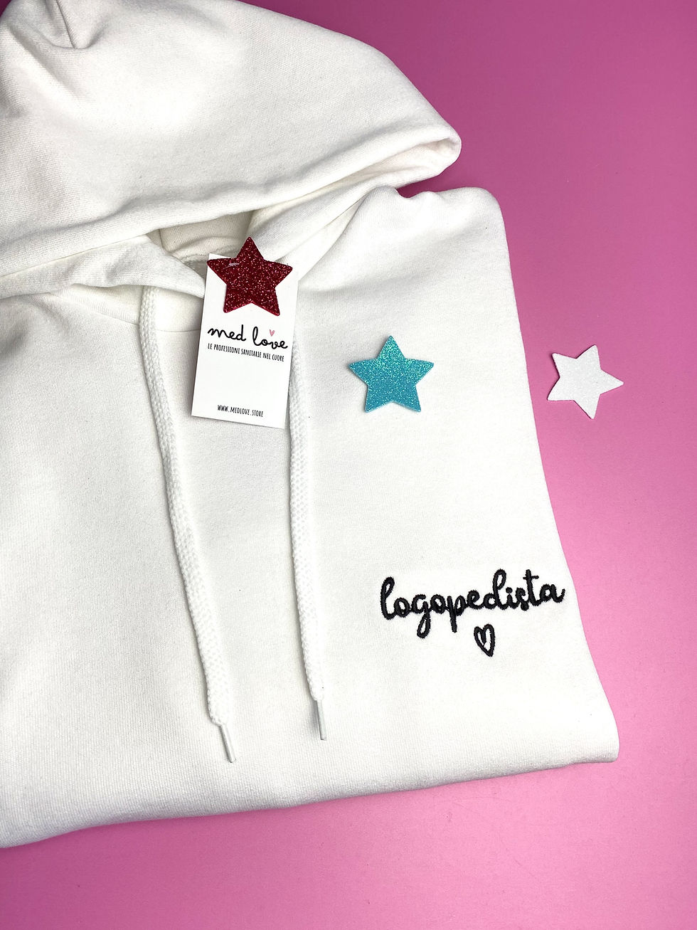 Felpa in cotone no zip - Minimalist - Più professioni