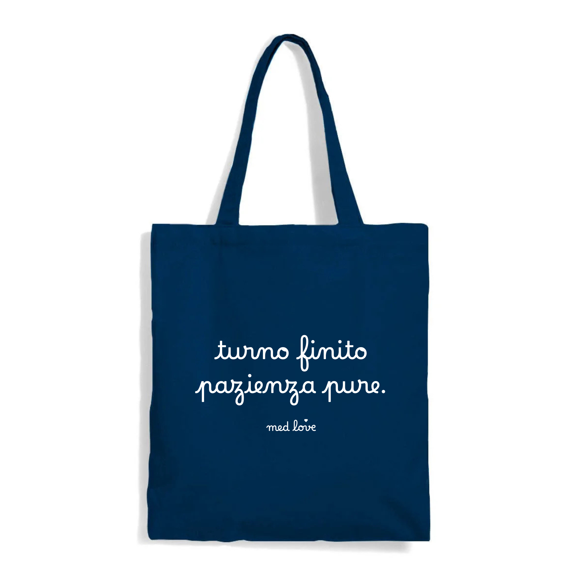 SHOPPER BAG TURNO FINITO PAZIENZA PURE