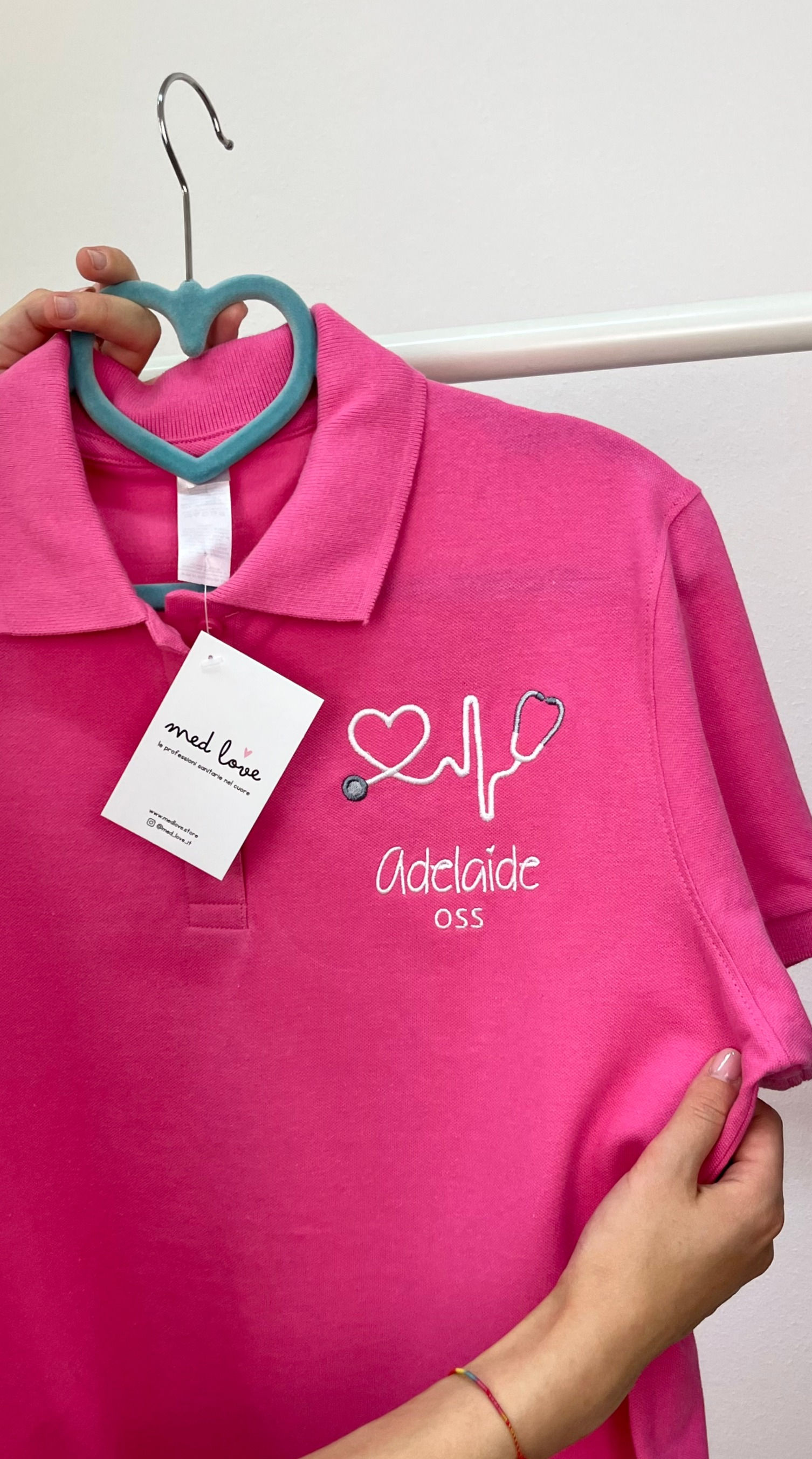 Polo personalizzata HEARTBEAT