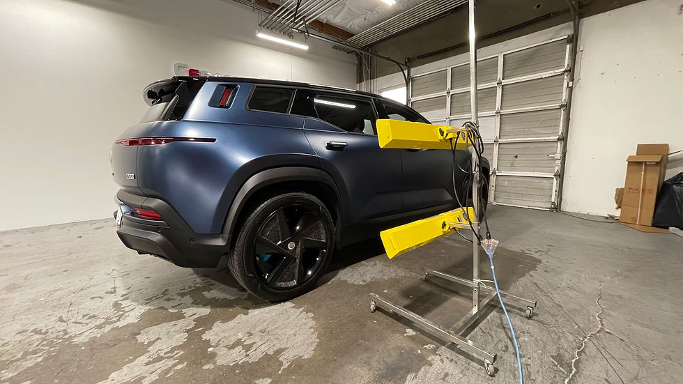 Ceramic coatings can be applied to Matte or Glossy painted surfaces.
