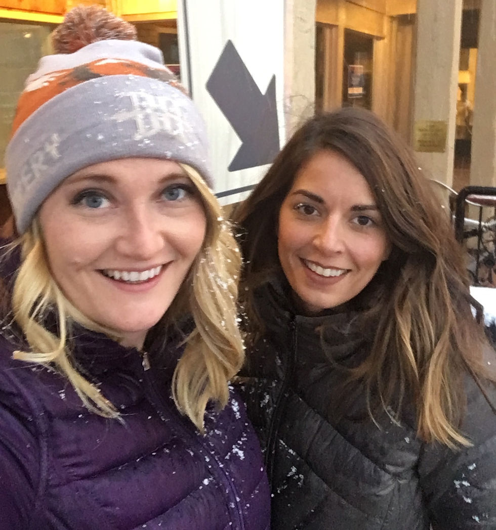 Kate and Bre in Aspen