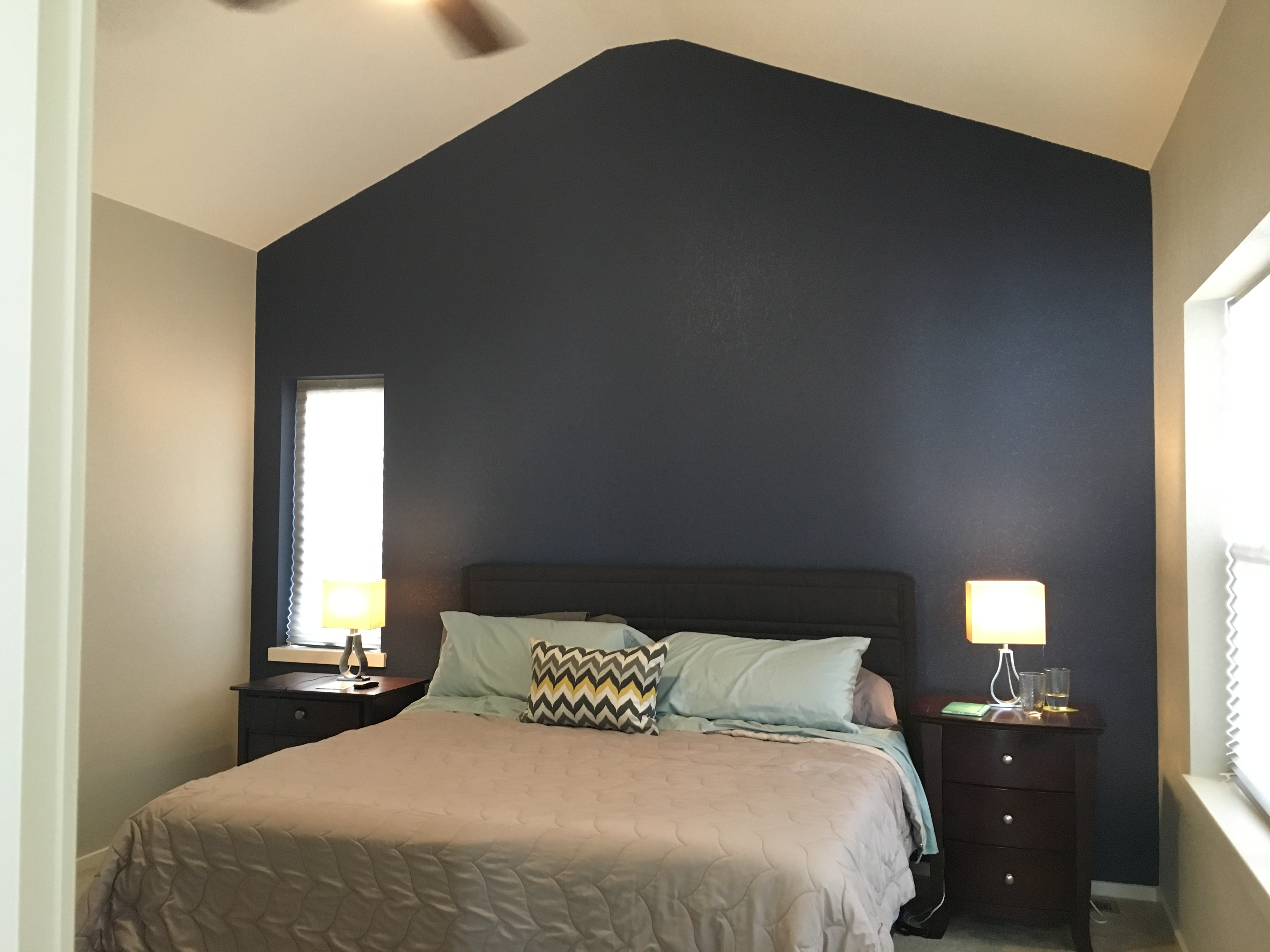 Navy Blue Master Bedroom Not So Nautical