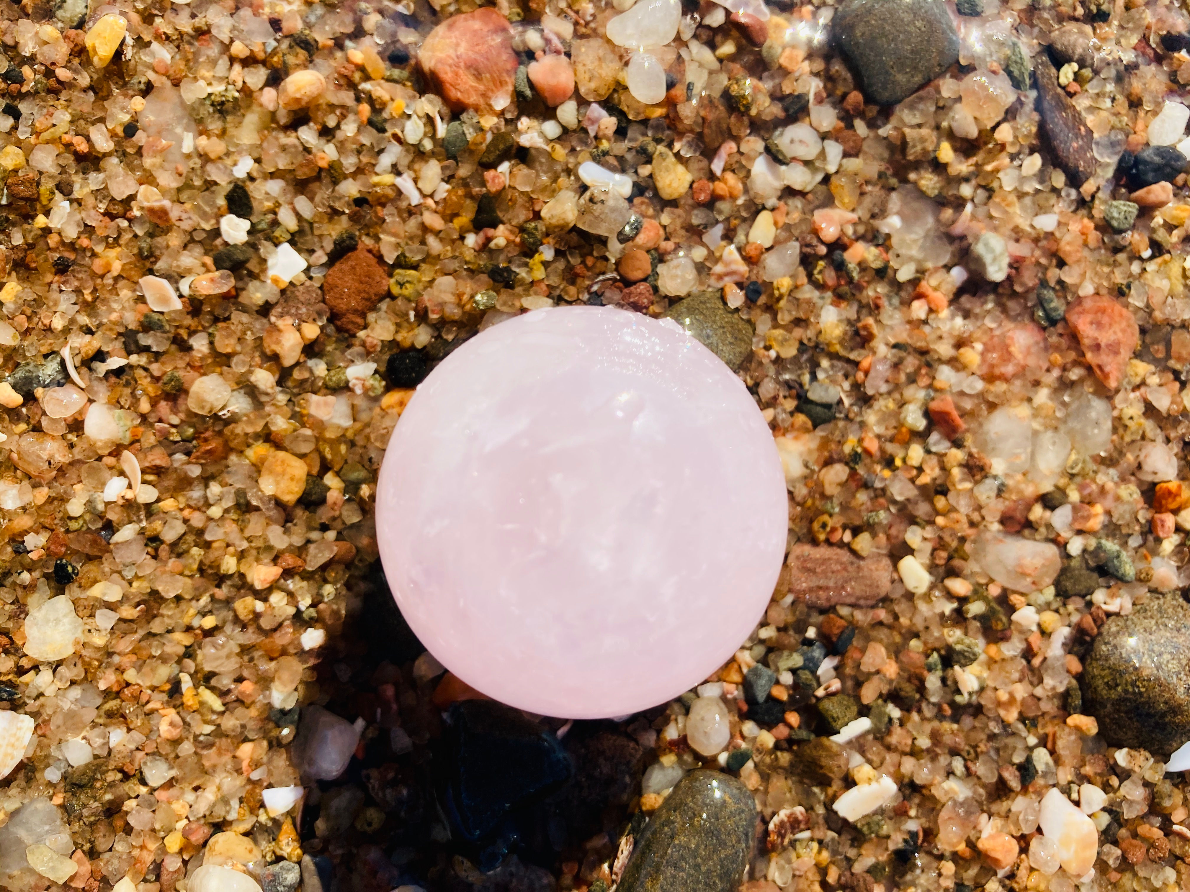 Rose Quartz Sound Sphere
