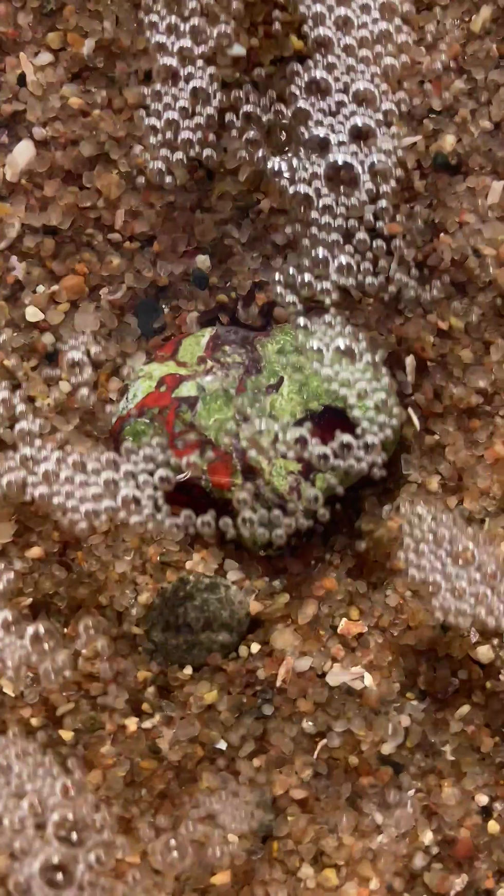Thumbnail: Mini Dragon Blood Jasper Sound Heart