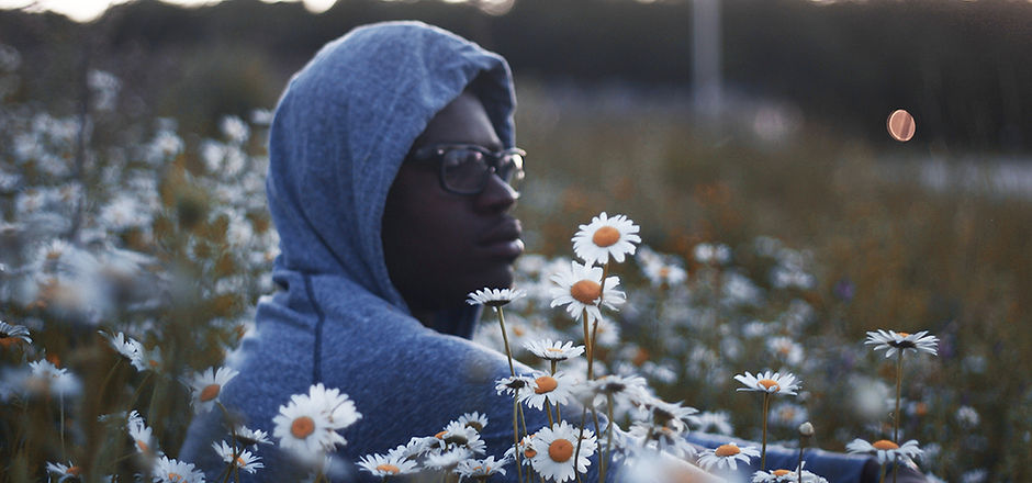 Sitting with the Daisies