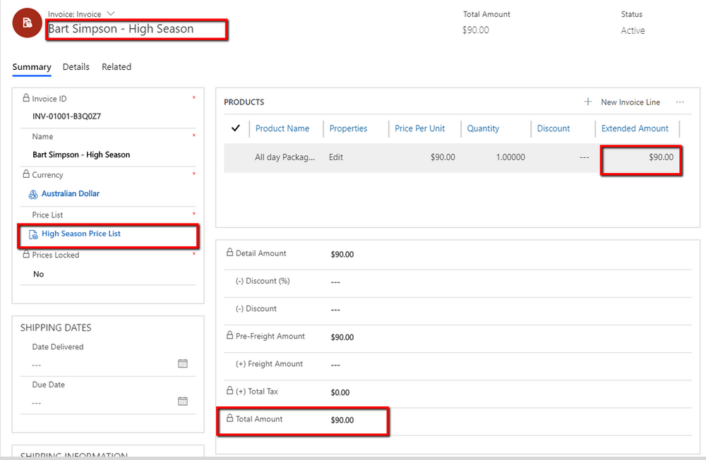 Dynamics 365 Product Catalog by Example