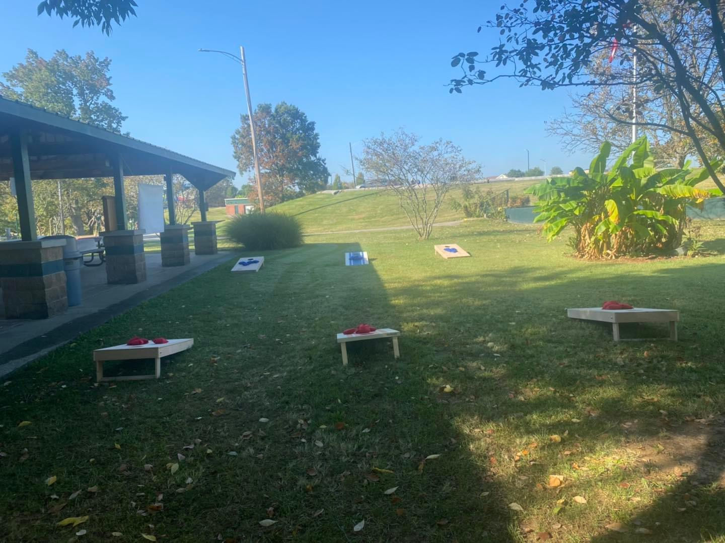 Corn Hole Set (two boards and eight bean bags) 