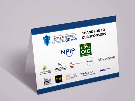 Sponsor Table Tents