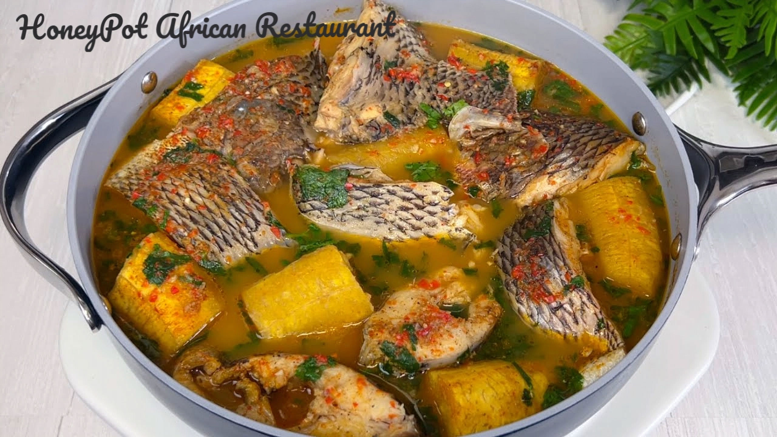 Tilapia Fish Pepper Soup