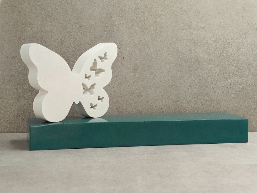 Miniature : Plaque Funéraire Personnalisable Papillon