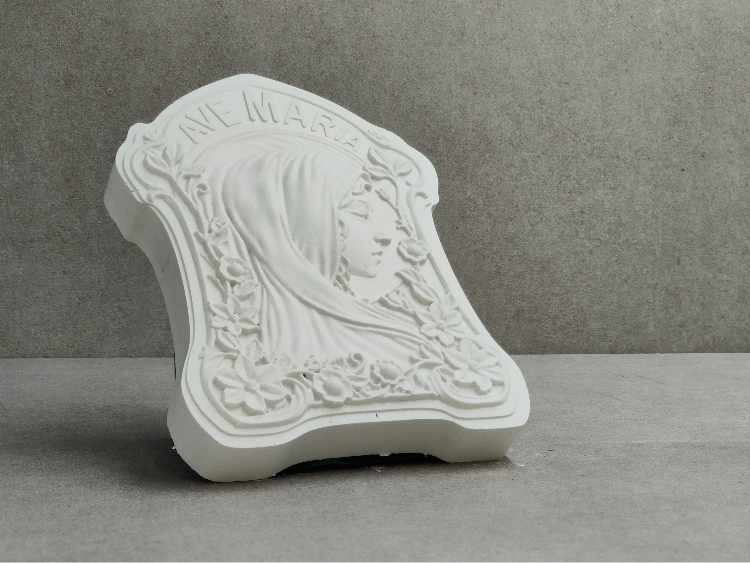 Miniature : Ave Maria Vierge Marie Columbarium Niche cinéraire couleur