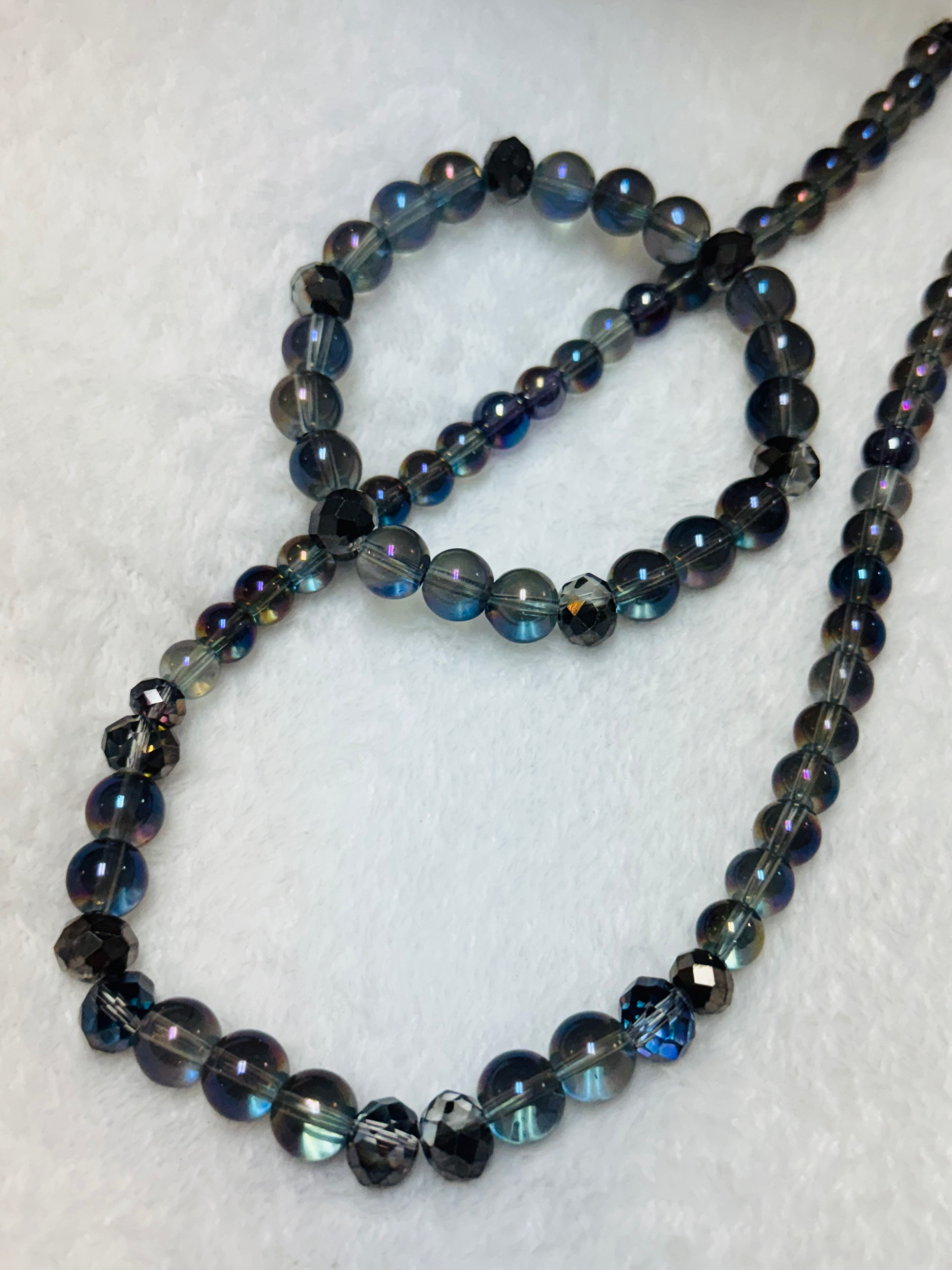 Deep Ocean Necklace And Bracelet Set Of Two