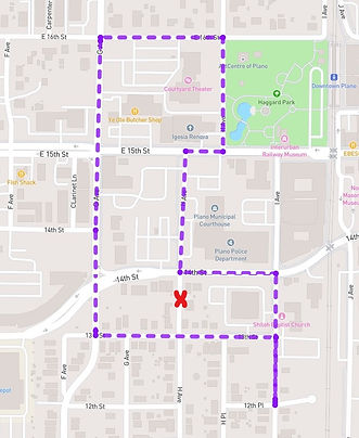 MLK Day Parade PD proposed map 2025(1) (1).jpg