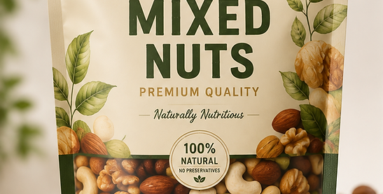 Premium Nut Stand Up Pouch