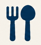 Fork and spoon icon