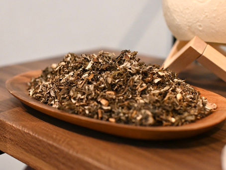 冬のよもぎ蒸し